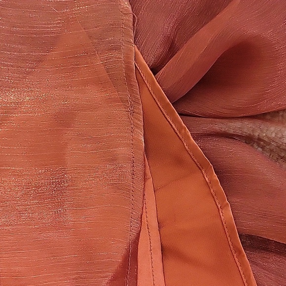 Lulu's Deep Red Long Sleeve Dress, Womens Sz Large, New With Tags - Picture 7 of 10